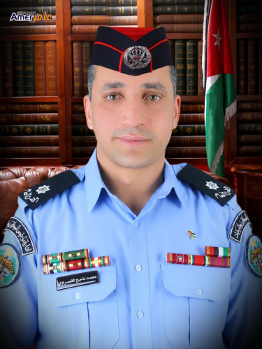 الملازم محمد ناجح القصراوي مبارك الترفيع